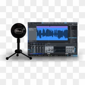 01 Blue Snowballstudio - Blue Microphone Snowball Studio, HD Png Download - blue snowball microphone png