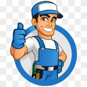 Handyman Character Graphic For Propertifix - Transparent Mechanic Png, Png Download - handy man png