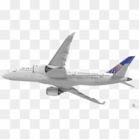 Boeing 787 3 United Airlines Rigged Royalty Free 3d - Boeing 737 Next Generation, HD Png Download - united airplane png