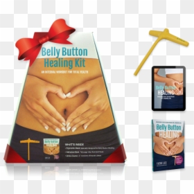 Belly Button Healing Kit - Belly Button Reflexology, HD Png Download - belly button png