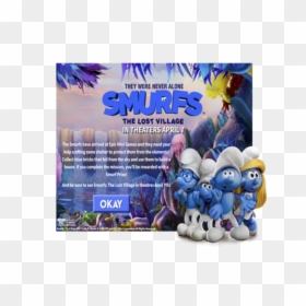 Smurfs The Lost Village Roblox, HD Png Download - smurfs the lost village png