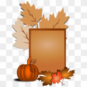 Fall Break No School, HD Png Download - pumpkin leaf png