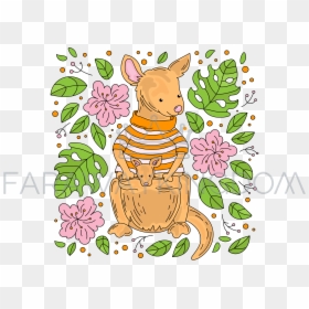 Illustration, HD Png Download - kangaroo cartoon png