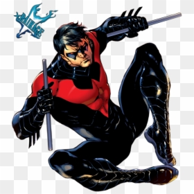 Nightwing Arkham City Png Download - Nightwing Cosplay, Transparent Png - nightwing arkham png