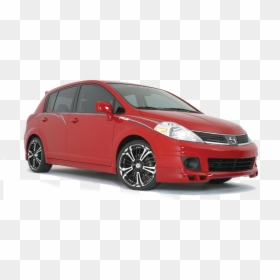 Nissan Versa Red Custom, HD Png Download - nissan versa png