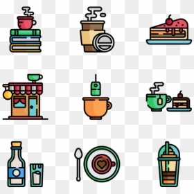 Clipart Coffee Icon, HD Png Download - coffee icons png