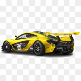 Mclaren P1 Png Transparent Image - Yellow Mclaren P1 Gtr, Png Download - mobil png