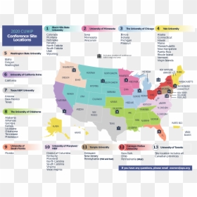 United States Of America Map 4 - Colorful Usa, HD Png Download - university of maryland png