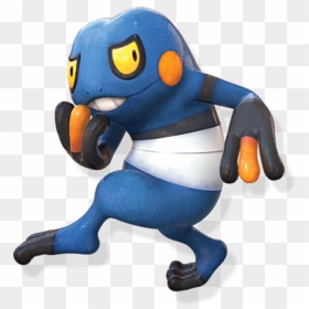 #pokken #pokkentournament #pokemon #detail #interesting - Pokken Tournament Dx Croagunk, HD Png Download - pokken png