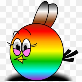 Angry Birds Fanon Wiki - Cartoon, HD Png Download - rainbow flare png