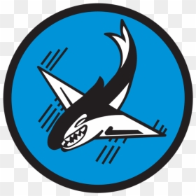 75th Fighter Squadron "tiger Sharks - 75th Fighter Squadron, HD Png Download - shark mouth decal png