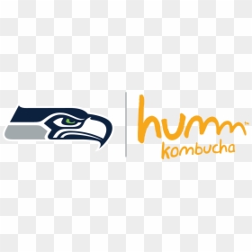 Seattle Seahawks And Humm Kombucha - Humm Kombucha Logo Png, Transparent Png - seahawks png logo