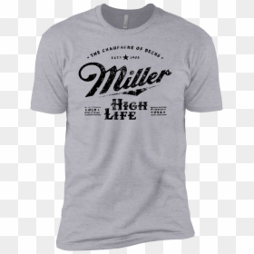 Active Shirt, HD Png Download - miller high life logo png