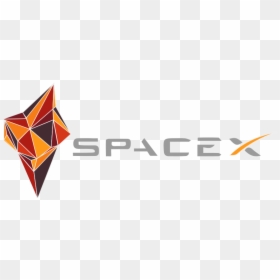 Spacex, HD Png Download - space x logo png