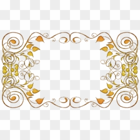 Pin De Asyr Gelenow Em Л - Arabescos Dourados Moldura Dourada Png, Transparent Png - moldura arabesco dourado vetor png