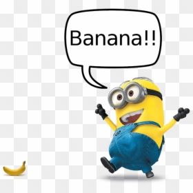 Despicable Me Minions, HD Png Download - minions banana png