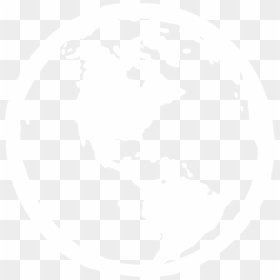 Black And White Vector Earth Transparent Png, Png Download - wireframe globe png