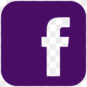 Facebook Purple Icon Transparent , Png Download - Facebook Logo Purple, Png Download - purple facebook icon png