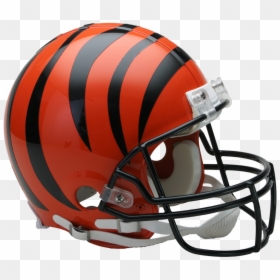 Cincinnati Bengals Vsr4 Authentic Helmet - Football Helmet, HD Png Download - cincinnati bengals png