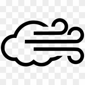 Weather Logos Windy Clipart , Png Download - Symbol For Windy, Transparent Png - windy road png