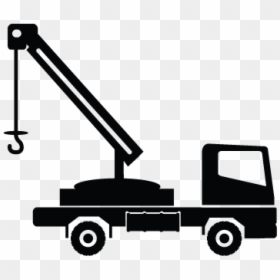 Crane Vehicle, Transport, Truck Icon - Crane Png Icon, Transparent Png - tow truck icon png