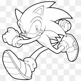 Sonic The Hedgehog Coloring Pages, HD Png Download - sonic shoes png
