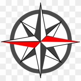 Nautical Compass Clipart, HD Png Download - spiky circle png