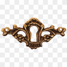 Victorian Keyhole, HD Png Download - antique photo corners png