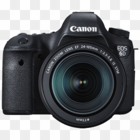 Canon Eos 6d Kit 24 105 Stm , Png Download - Canon Camera, Transparent Png - canon 6d png