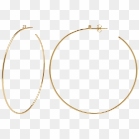 Earring Serena Gold - Earrings, HD Png Download - gold earrings png