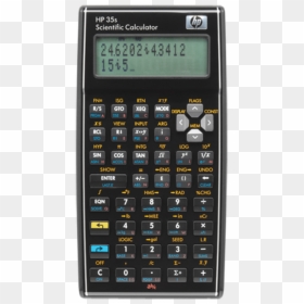 Hp 35s Scientific Calculator - Hp 35s, HD Png Download - scientific calculator png