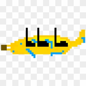Fish Pixel Art Png, Transparent Png - banana boat png