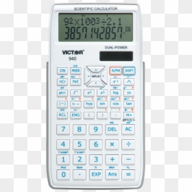 Product Image 940 Scientific Calculator 10 940 Scientific - Advanced Scientific Calculator, HD Png Download - scientific calculator png