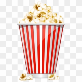 Popcorn Box Transparent Background, HD Png Download - popcorn png