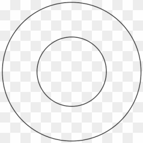 Circle Outline Transparent Background, HD Png Download - white circle png