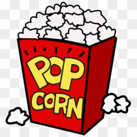 Movie Popcorn Clip Art, HD Png Download - popcorn png