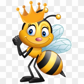 Queen Bee, HD Png Download - bee png