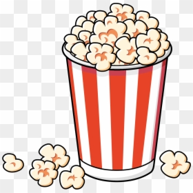 Popcorn Vector, HD Png Download - popcorn png