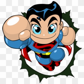 Super Man Logo Background, HD Png Download - superman png