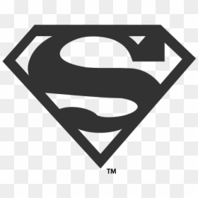Superman Logo Png Silhouette, Transparent Png - superman png
