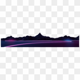 Vaporwave Mountains Transparent Background, HD Png Download - vaporwave png