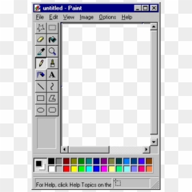 Paint In Computer, HD Png Download - vaporwave png