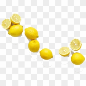 Yellow Transparent Aesthetic, HD Png Download - lemon png
