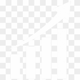 Increase Arrow Png White, Transparent Png - white arrow png