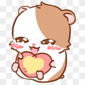 Cute Kawaii Cartoon Hamster, HD Png Download - vaporwave png