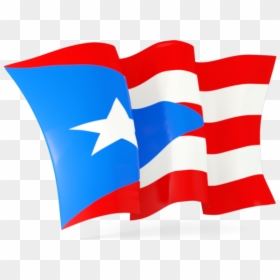 Waving Puerto Rican Flag, HD Png Download - flag png