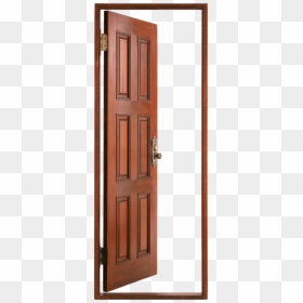 Open Wood Door Png, Transparent Png - door png