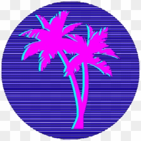 Vaporwave Palm Tree, HD Png Download - vaporwave png