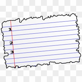 Torn Paper With Lines, HD Png Download - torn paper png