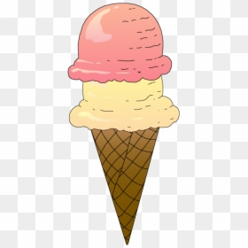 Ice Cream Cone Clipart, HD Png Download - ice cream png